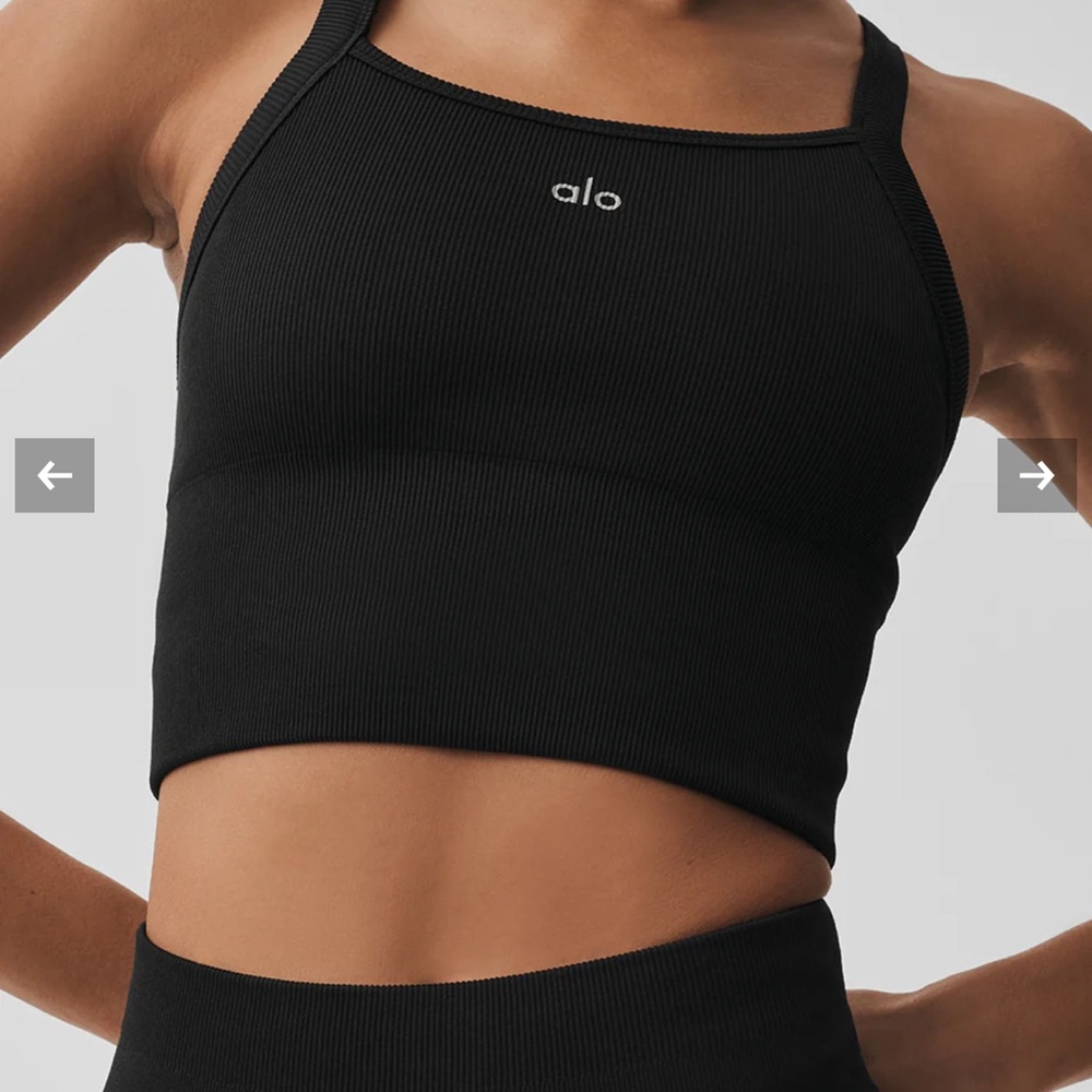 ALO Seamless Ribbed Favorite Bra Tank